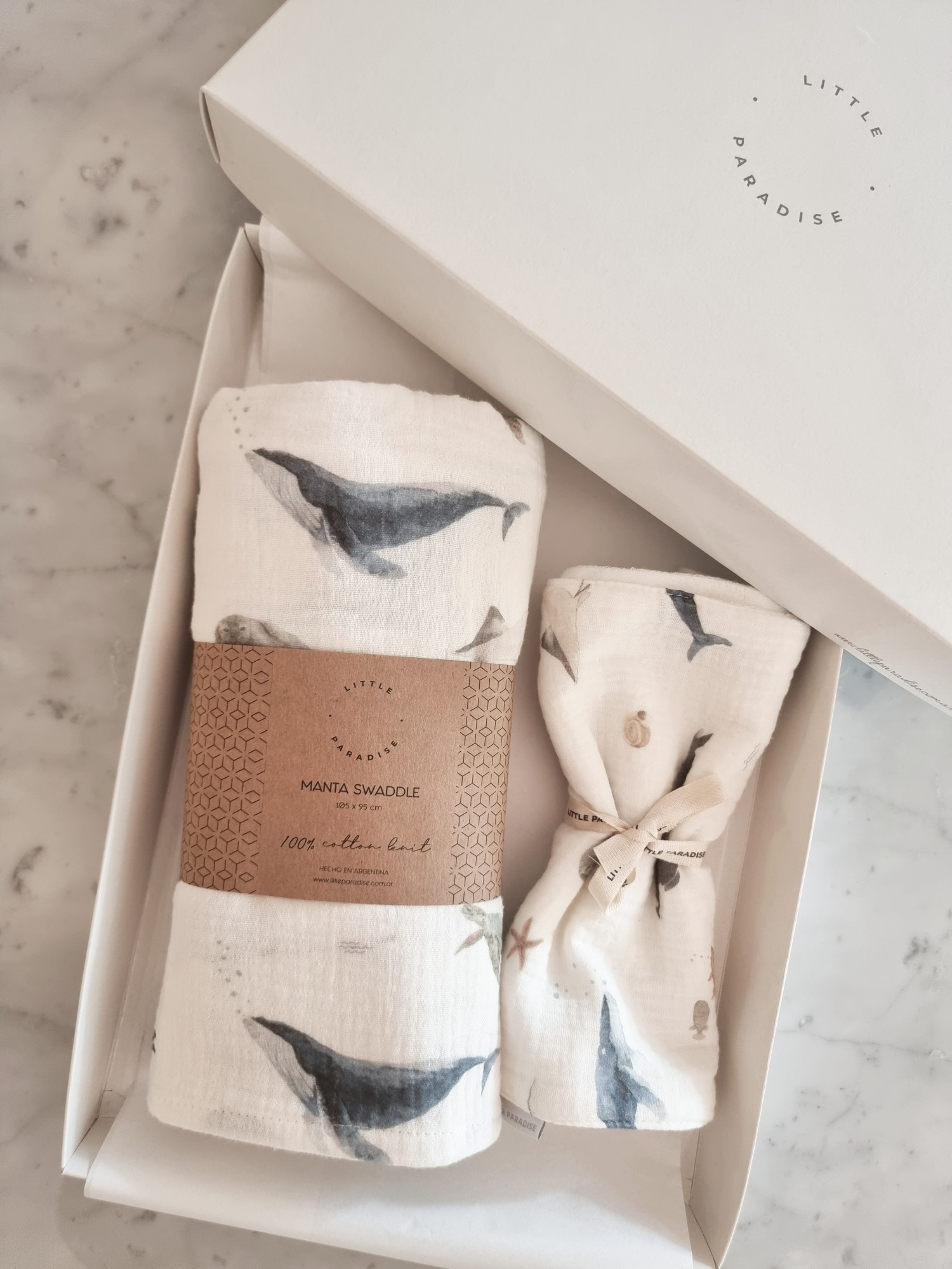 set_swaddle_y_babita_haifa_muselina_gasa_algodón_regalo_nacimiento_bebés (2) (Personalizado)