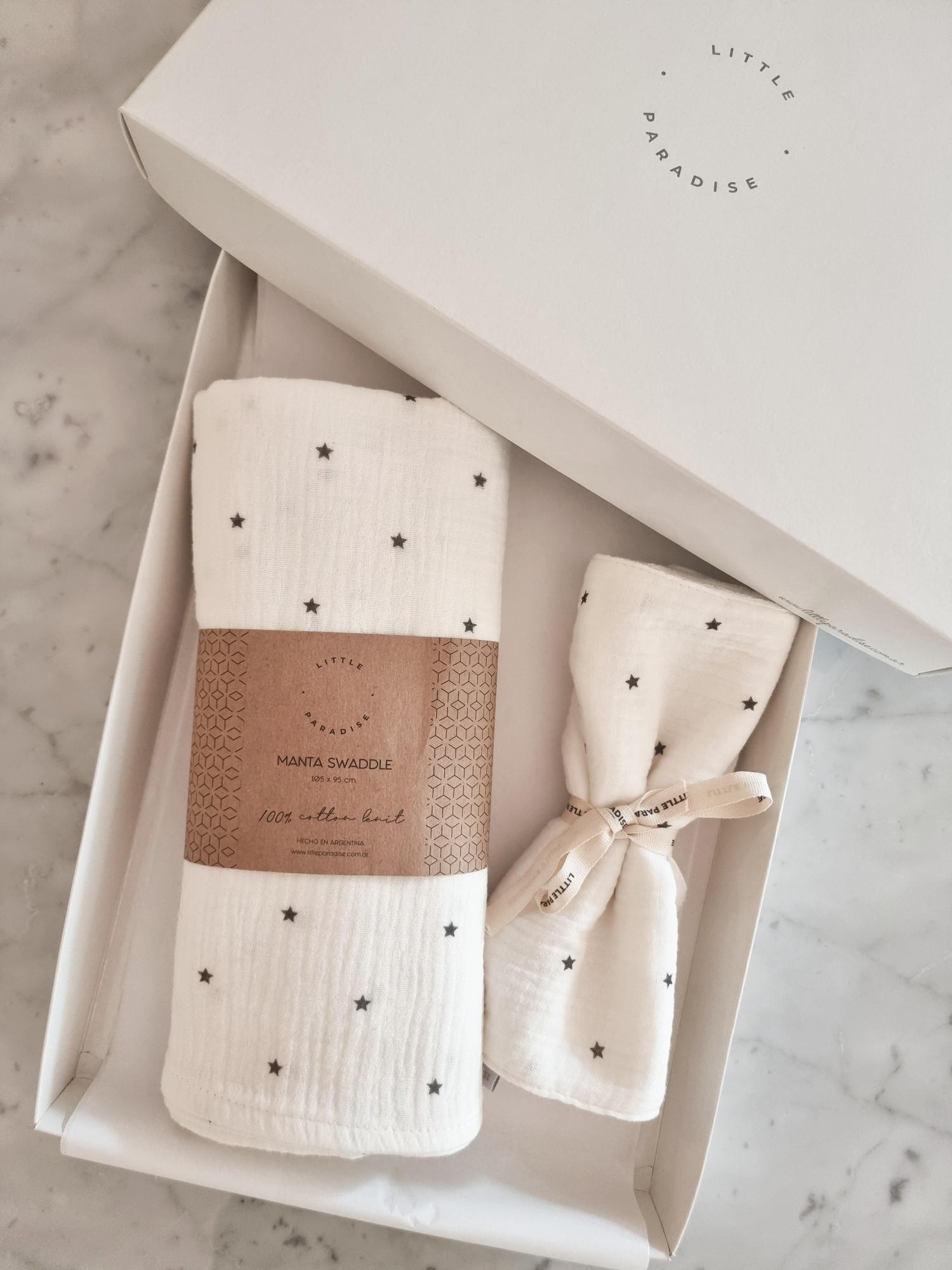set_swaddle_y_babita_haifa_muselina_gasa_algodón_regalo_nacimiento_bebés (3) (Personalizado)