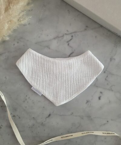 Babero Bandana Classic - Blanco