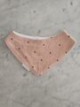 Babero Bandana Tulum - Black Stars Old Pink