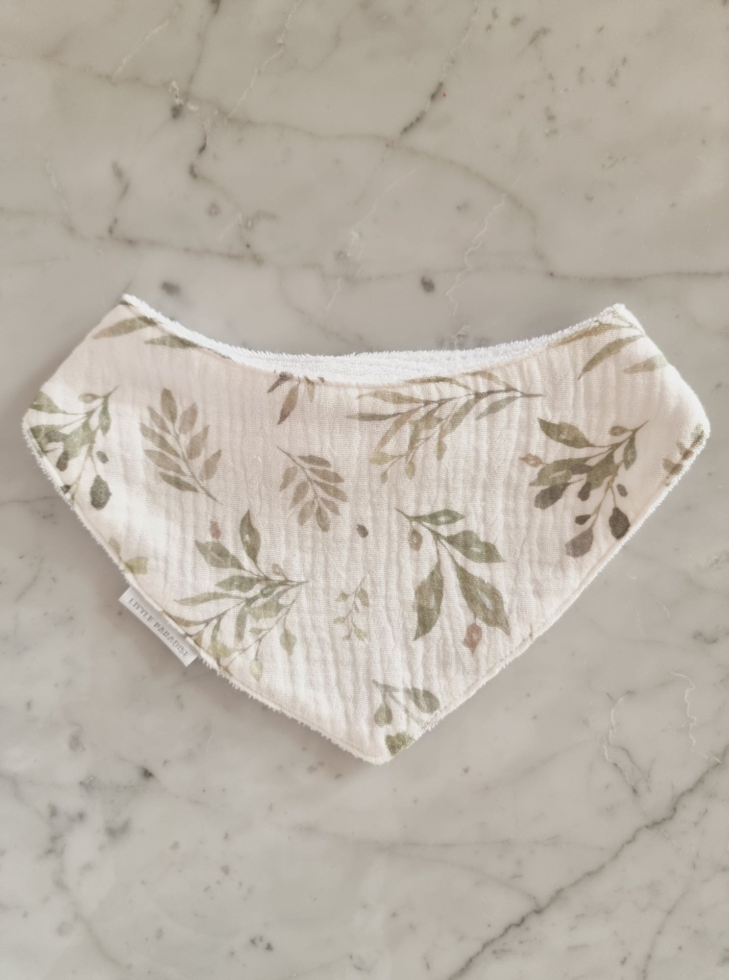 Babero Bandana Haifa - Green Leaves