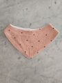 Babero Bandana Tulum - Black Stars Old Pink
