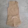 Conjunto Musculosa y Short Soft Morley - 3m, Beige